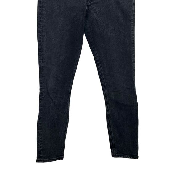Agolde Nico High Rise Slim Jeans Compilation Black Women’s Size 24 Cotton - Picture 4 of 13